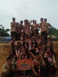 Foto Bersama Kegiatan Pramuka